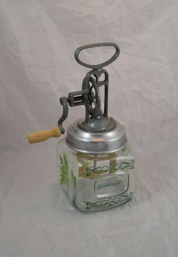 Jugendstil buttermaschine mit - jugendstil,